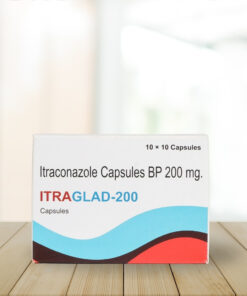 Alternative view of ITRAGLAD 200 CAP 10CAP
